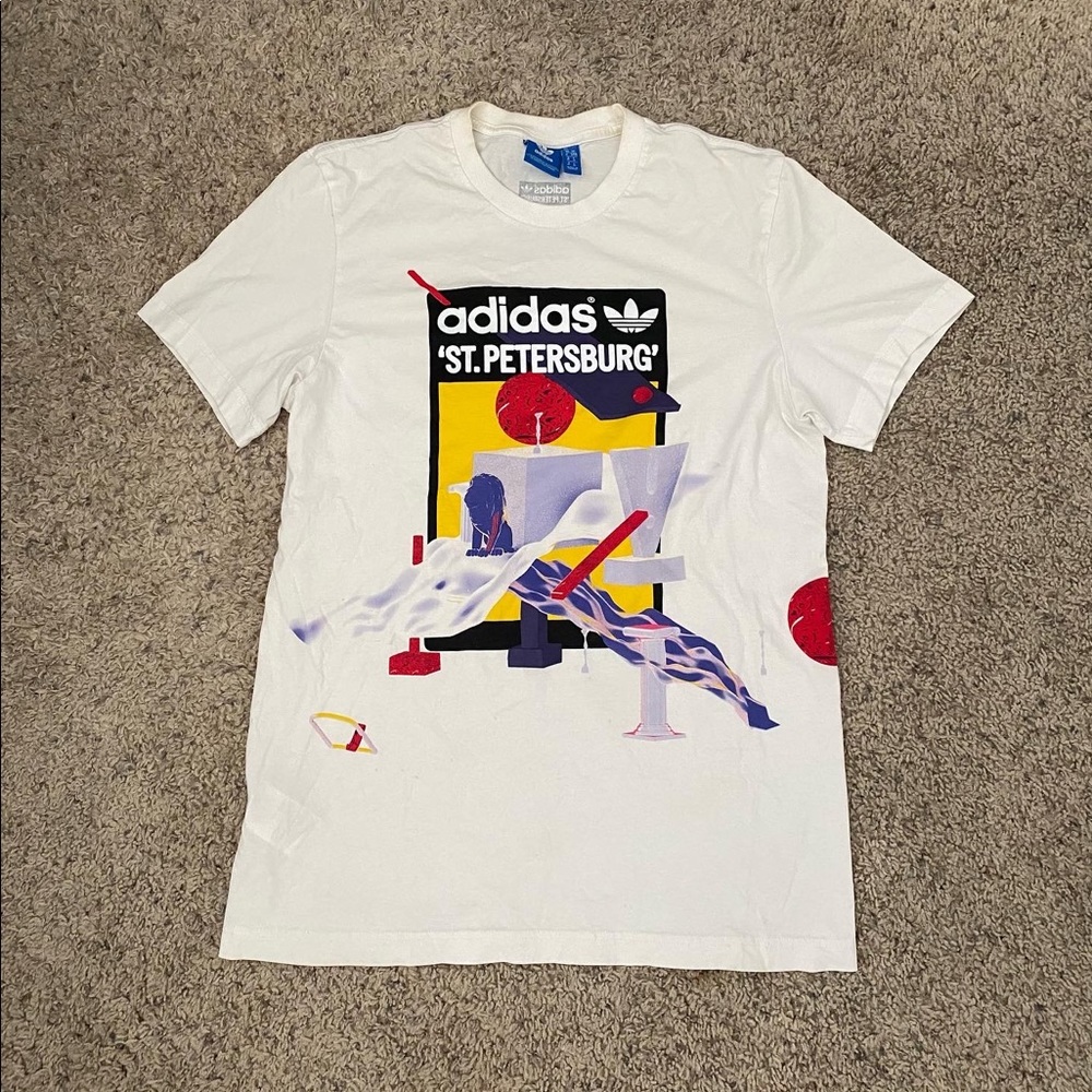 Adidas Originals St Petersburg Kazanova City Artist Life Shirt Medium